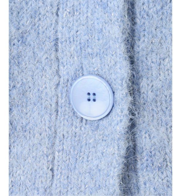  「【洗える】Vネックコンパクトカーディガン」|カーディガン|