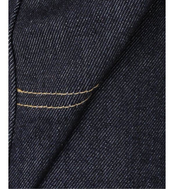  「【洗える】SOMETHING / サムシング LISA LACE UP WIDE」|デニム|