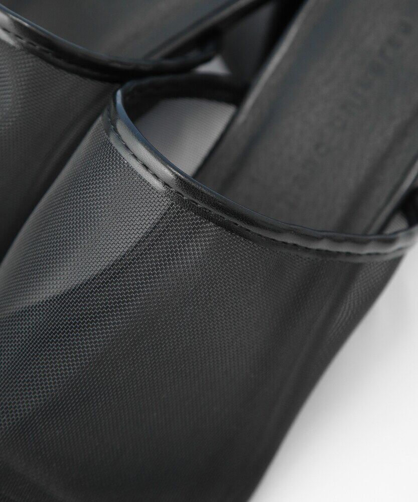 nano･universe「チャンキーヒールメッシュサンダル」|サンダル|