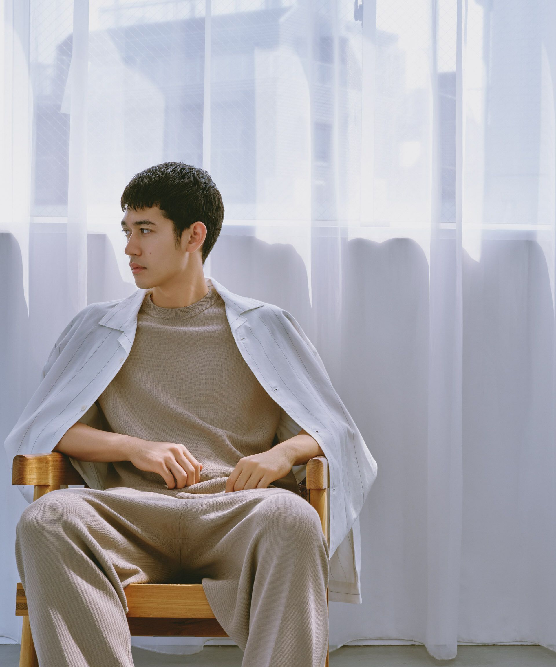 nano･universe「14ゲージミラノリブニット タンクトップ(手洗い可能)」|ニット・セーター|