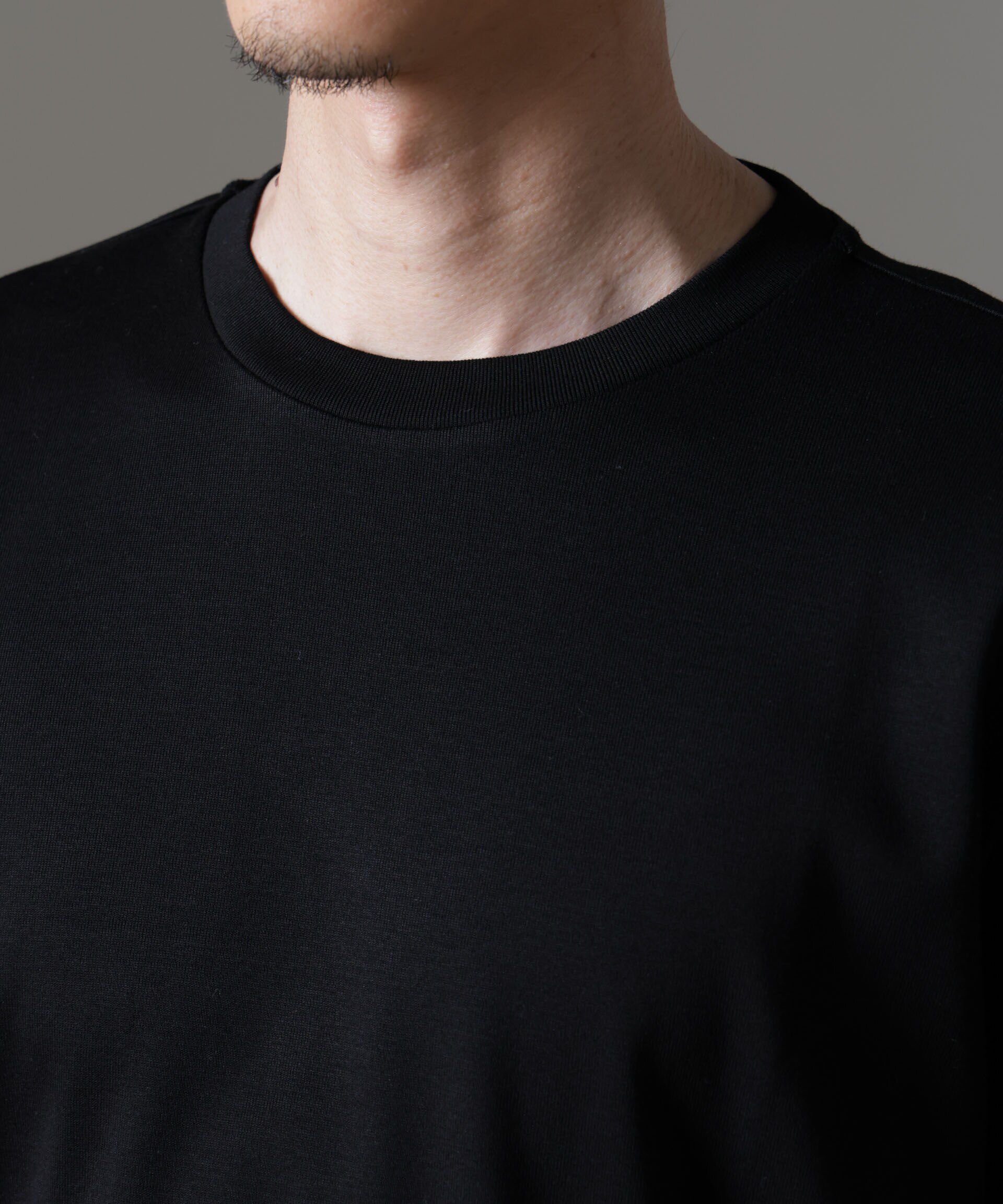 nano･universe「｢FORMAL JERSEY｣クルーネックカットソー長袖」|Tシャツ・カットソー|