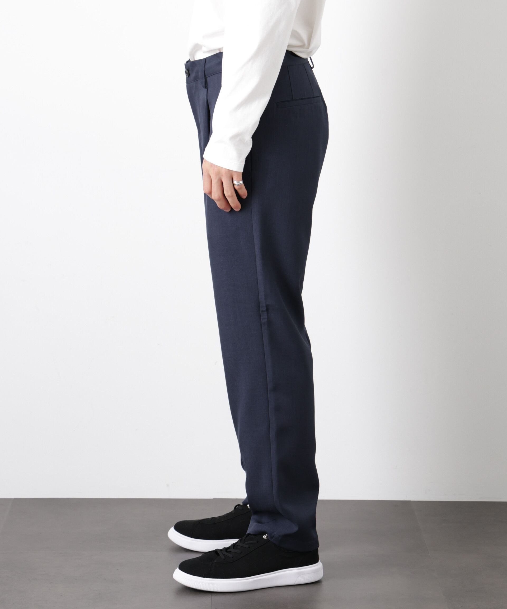 nano･universe「ポリエステルツイル セットアップ(洗濯機洗い可能)」|スーツ|