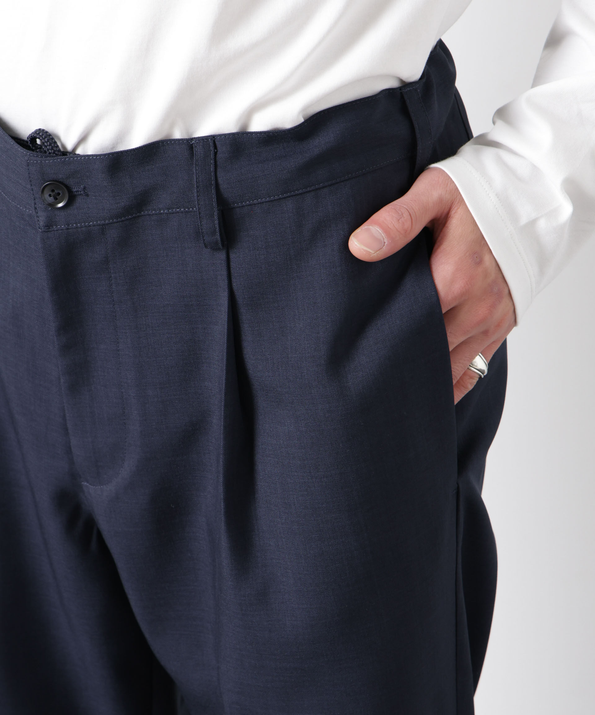 nano･universe「ポリエステルツイル セットアップ(洗濯機洗い可能)」|スーツ|