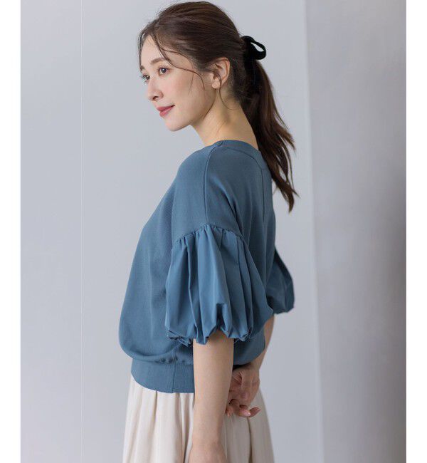 組曲「ストレッチクリアパフ袖 ニット」|ニット・セーター|