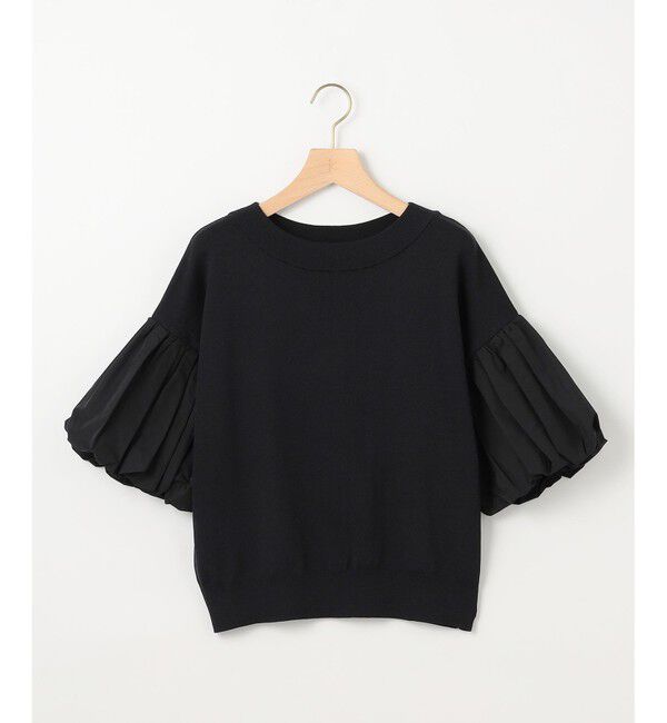 組曲「ストレッチクリアパフ袖 ニット」|ニット・セーター|