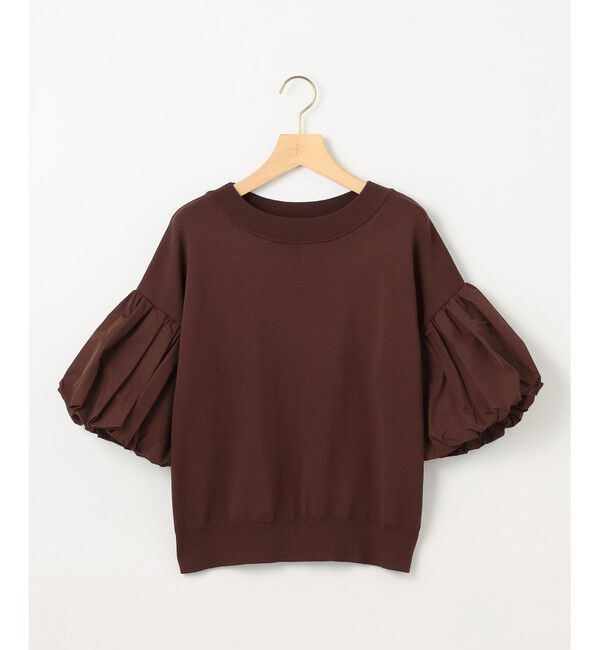 組曲「ストレッチクリアパフ袖 ニット」|ニット・セーター|