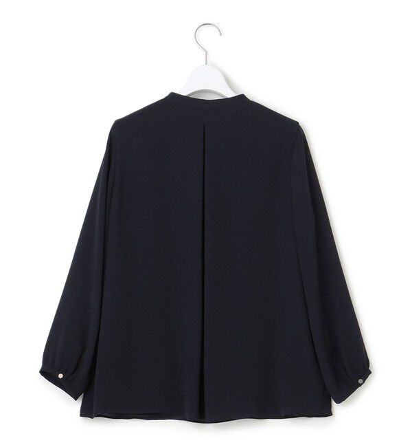 23区「【洗える】ジョーゼットフリル  カットソー」|Tシャツ・カットソー|