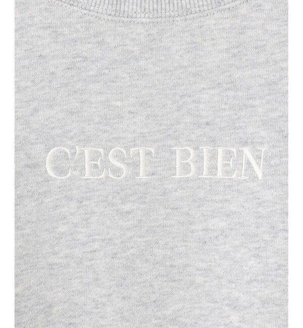 23区「【一部店舗限定/洗える】クリアコットンテリー セットアップ ロゴ スウェット」|Tシャツ・カットソー|