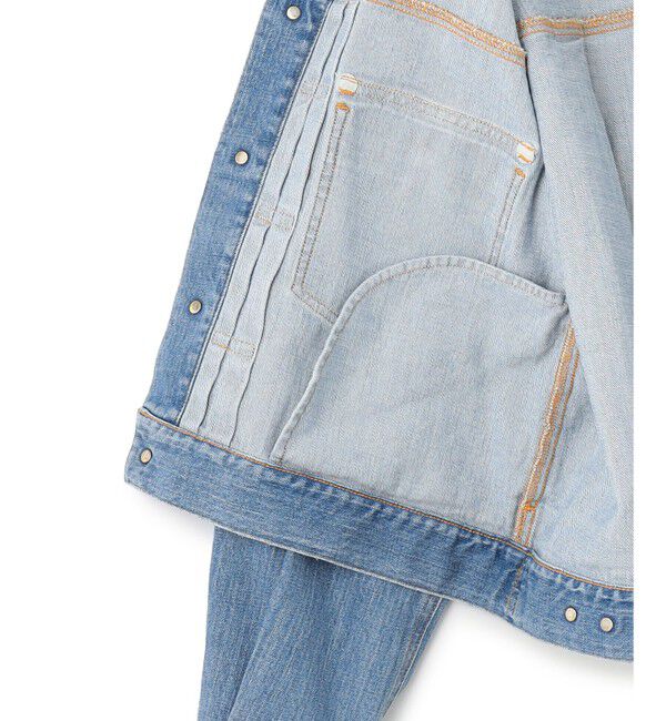 23区「【Oggi3月号掲載/RED CARD TOKYO&times;23区】ショート丈 デニム ジャケット」|デニムジャケット|