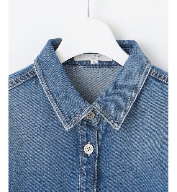 23区「【SLOW/一部店舗限定】LIGHT DENIM ジャケット」|デニムジャケット|