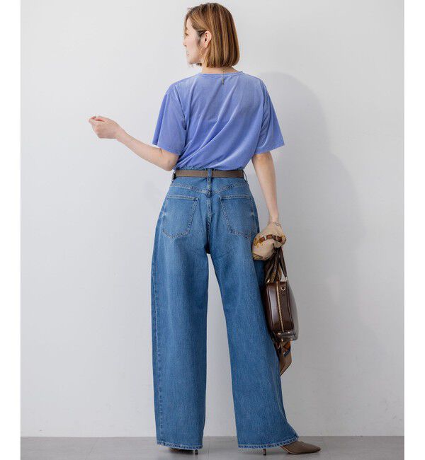 23区「【見上愛さん着用/RED CARD TOKYO&times;23区】カーヴィー デニム パンツ」|デニム|