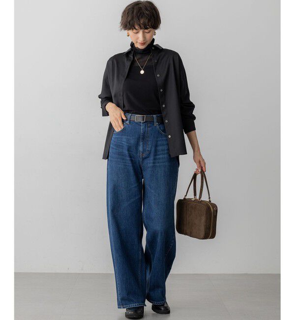 23区「【見上愛さん着用/RED CARD TOKYO&times;23区】カーヴィー デニム パンツ」|デニム|