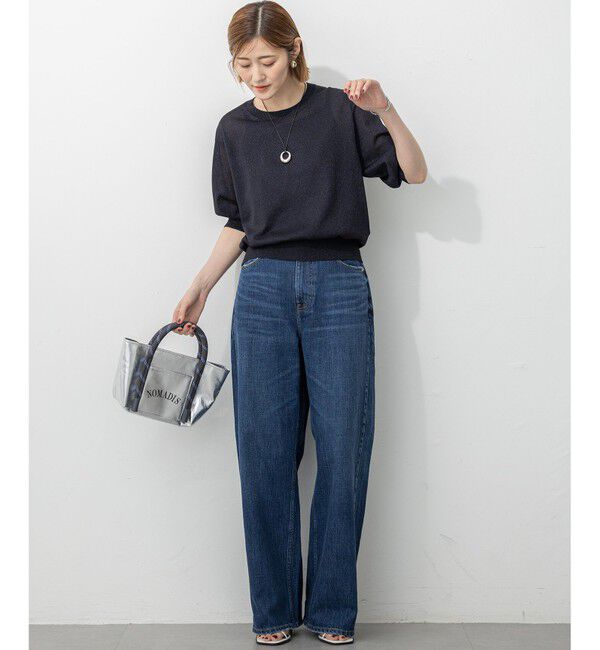 23区「【見上愛さん着用/RED CARD TOKYO&times;23区】カーヴィー デニム パンツ」|デニム|