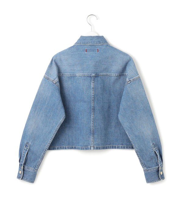23区「【見上愛さん着用/RED CARD TOKYO&times;23区】クロップド デニム ジャケット」|デニムジャケット|