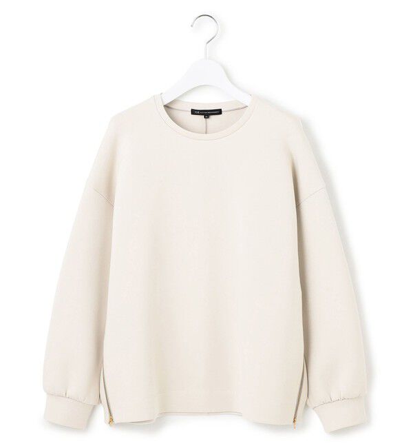 23区「【VERY掲載/洗える】コットンエアーダンボール サイドジップ カットソー」|Tシャツ・カットソー|