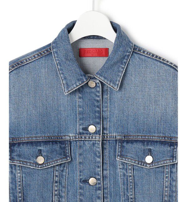 23区「【滝沢眞規子さん着用/RED CARD TOKYO&times;23区】オーバーサイズ デニム ジャケット」|デニムジャケット|