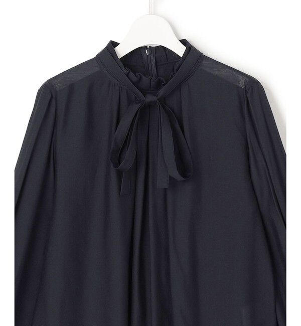 23区「TRオーガンジー 2WAY ボウタイブラウス」|シャツ・ブラウス|