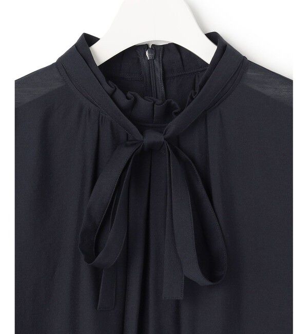 23区「TRオーガンジー 2WAY ボウタイブラウス」|シャツ・ブラウス|