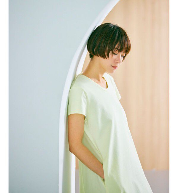BEIGE,「Organic Cotton / Flare One Piece ワンピース」|ワンピース|