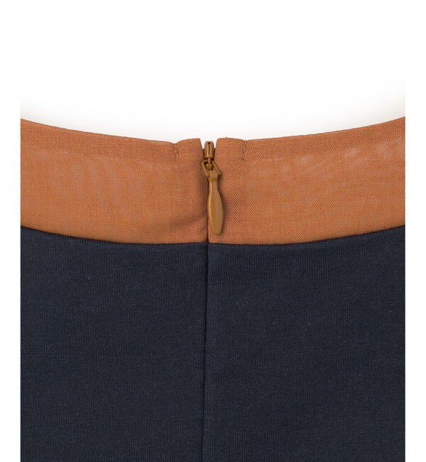 BEIGE,「【洗える】BRICKA / バイカラーTシャツ」|Tシャツ・カットソー|