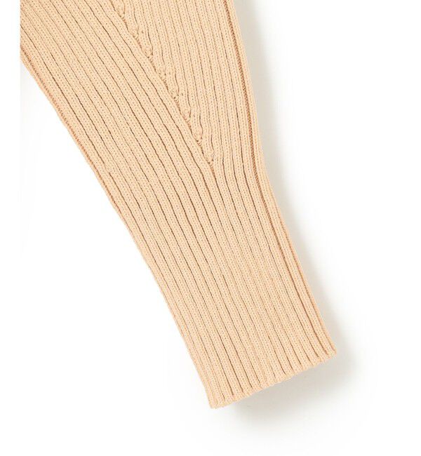 BEIGE,「【洗える】THURET / リブニット」|ニット・セーター|