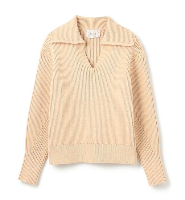 BEIGE,「【洗える】THURET / リブニット」|ニット・セーター|