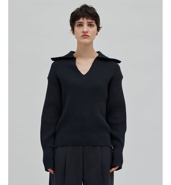 BEIGE,「【洗える】THURET / リブニット」|ニット・セーター|F Green