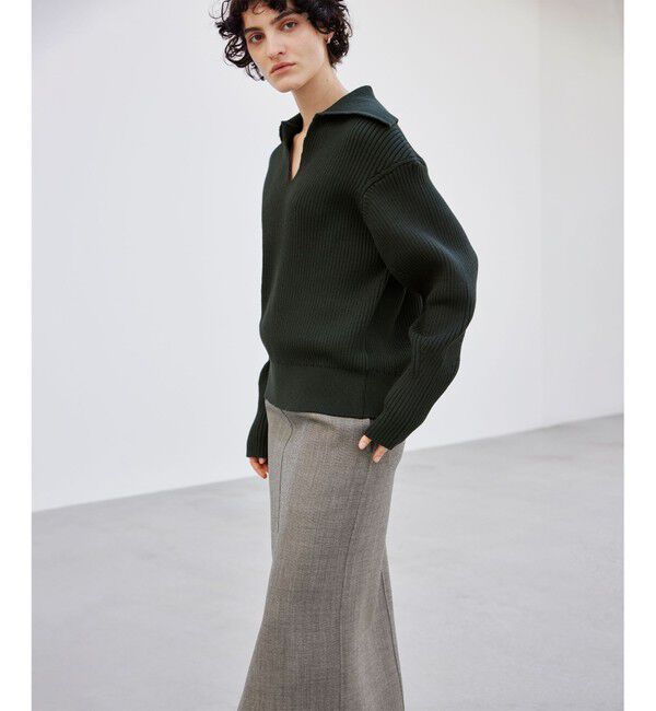 BEIGE,「【洗える】THURET / リブニット」|ニット・セーター|