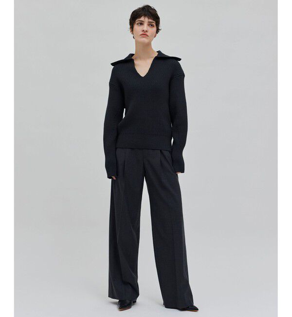 BEIGE,「【洗える】THURET / リブニット」|ニット・セーター|