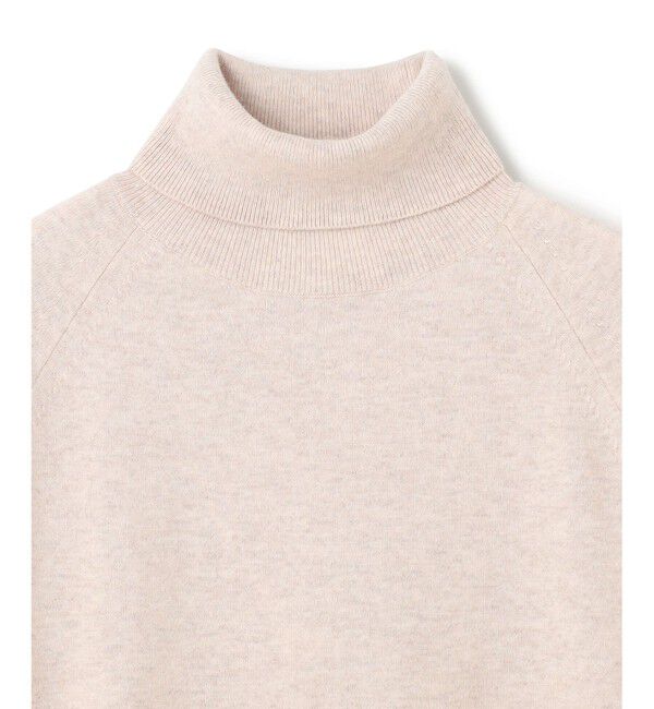 BEIGE,「【WEB限定・洗える】DEMING / バイカラーウールタートルネックニット」|ニット・セーター|