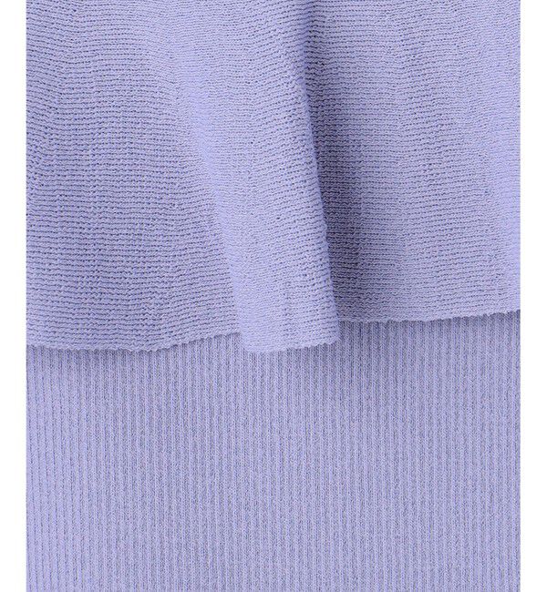  「サイドフリルリブニットトップ」|ニット・セーター|