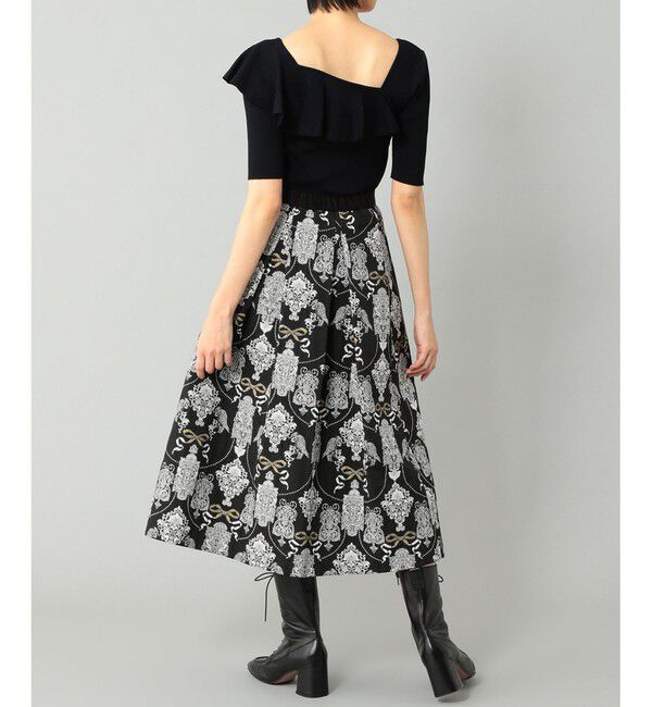  「サイドフリルリブニットトップ」|ニット・セーター|