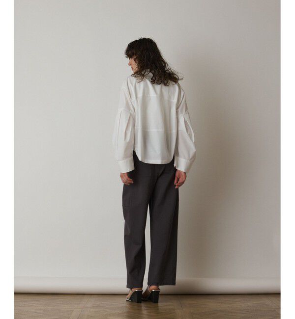  「Uネックリブニットトップ」|タンクトップ|