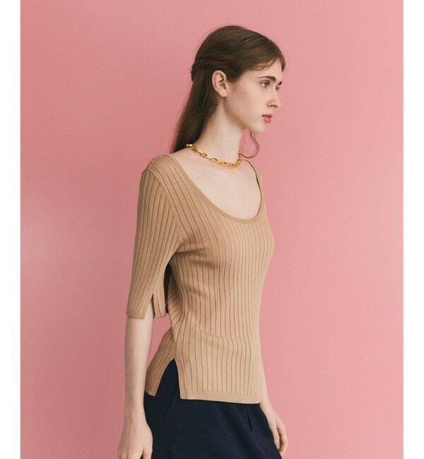 Grace Class「リブニットトップ」|ニット・セーター|