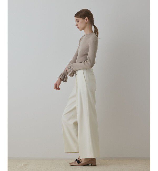 GRACE CONTINENTAL「ラメリブニットトップ」|ニット・セーター|