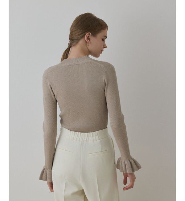 GRACE CONTINENTAL「ラメリブニットトップ」|ニット・セーター|