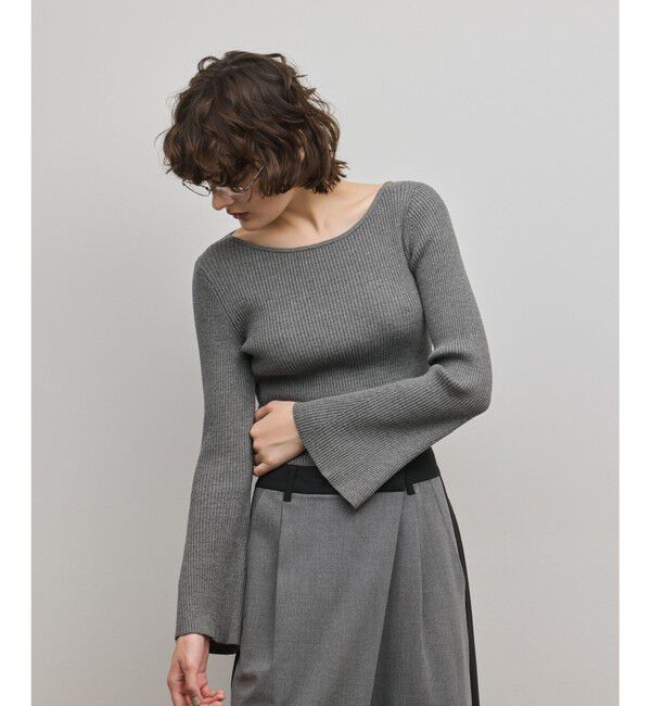 Diagram「アイレットリブニットトップ」|ニット・セーター|