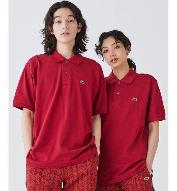 LACOSTE「『Ｌ.12.12』定番半袖ポロシャツ」|ポロシャツ|ボルドー