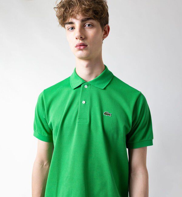 LACOSTE「『Ｌ.12.12』定番半袖ポロシャツ」|ポロシャツ|クリアグリーン