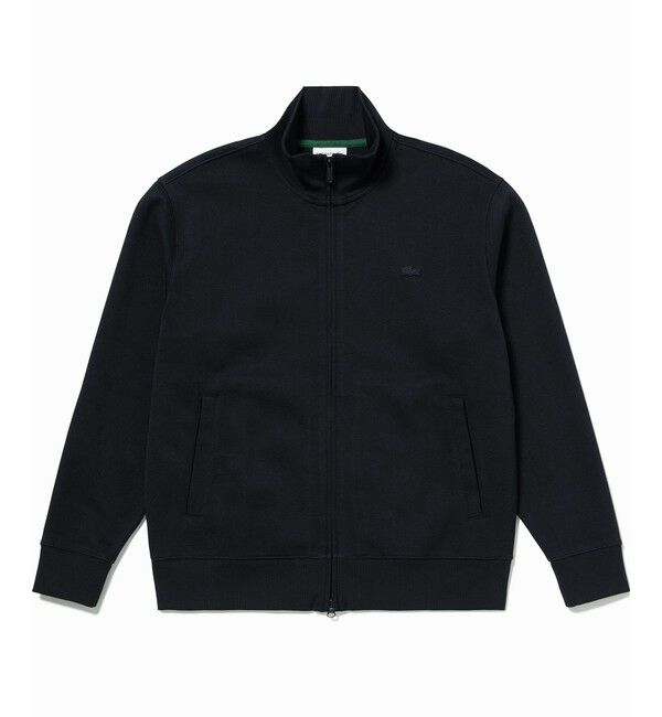 LACOSTE「鹿の子ダブルジップ ハイネック ドライバーズニット」|スウェット・ジャージ|