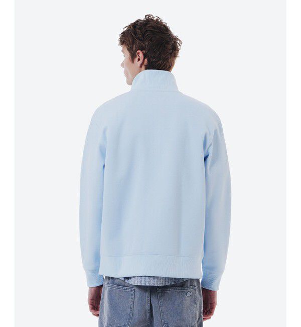 LACOSTE「鹿の子ダブルジップ ハイネック ドライバーズニット」|スウェット・ジャージ|