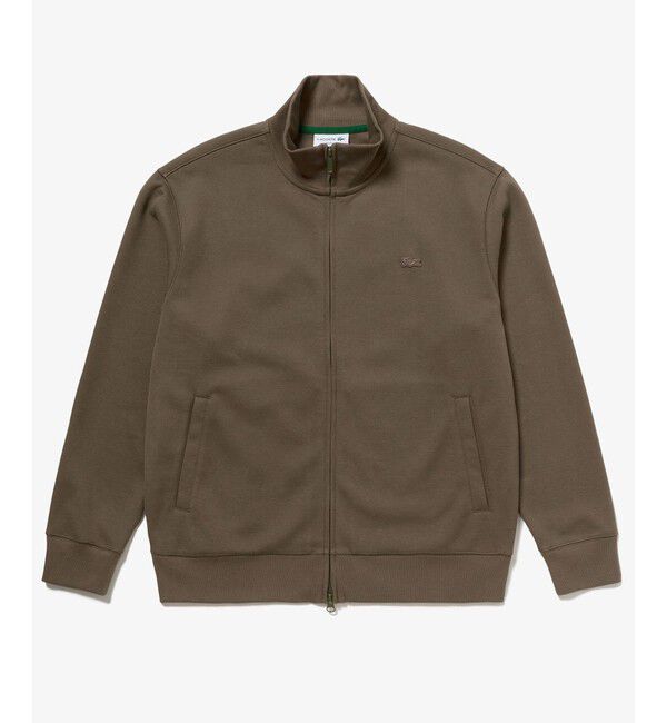 LACOSTE「鹿の子ダブルジップ ハイネック ドライバーズニット」|スウェット・ジャージ|
