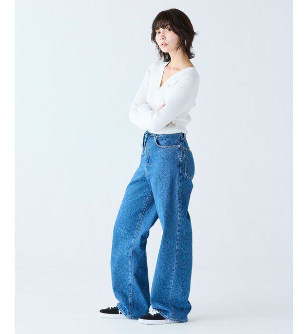 LACOSTE「UVカット クールマックスリブニットカーディガン」|カーディガン|