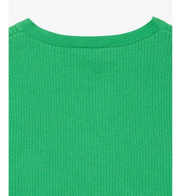 LACOSTE「UVカット クールマックスリブニットカーディガン」|カーディガン|