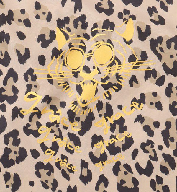 grace grace「【grace grace/グラスグラス】グラスケレオパードサブバッグM」|エコバッグ|