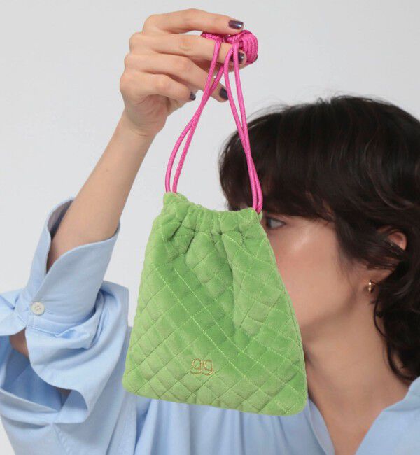 grace grace「【grace grace/グラスグラス】パデッドキンチャクポーチ」|ポーチ|