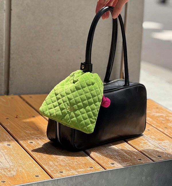 grace grace「【grace grace/グラスグラス】パデッドキンチャクポーチ」|ポーチ|