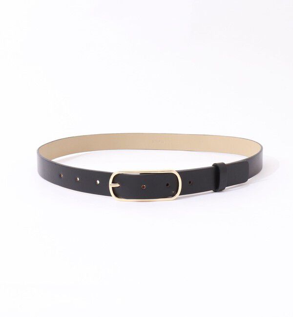 NOLLEY'S「オーバルベルト」|ベルト|ブラック