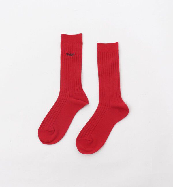 NOLLEY'S「【nolnol/ノルノル】ウール混リブソックス」|ソックス|