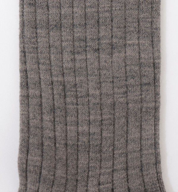 NOLLEY'S「【nolnol/ノルノル】ウール混リブソックス」|ソックス|